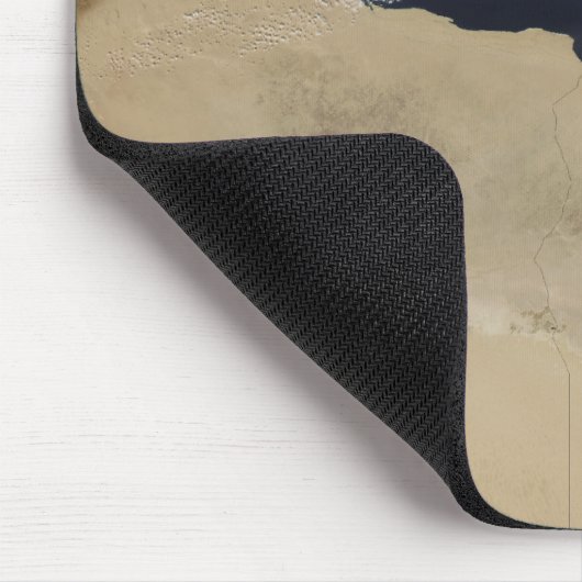 Trockensturm über Ägypten Mousepad (Ecke)