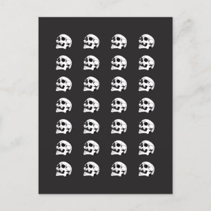 Trocknen als Knochenmuster I Postkarte