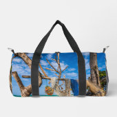 Trocknen der Netze am Strand Duffle Bag (Vorderseite)