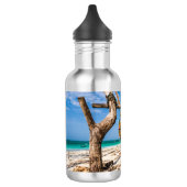 Trocknen der Netze am Strand Edelstahlflasche (Links)