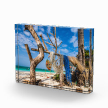 Trocknen der Netze am Strand