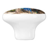 Trocknen der Netze am Strand Keramikknauf (Seitenansicht)