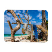 Trocknen der Netze am Strand Magnet (Horizontal)