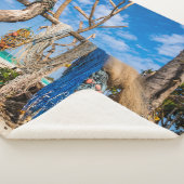 Trocknen der Netze am Strand Sherpadecke (3/4)