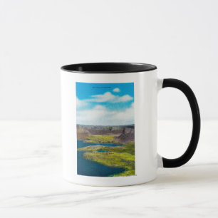 Trocknen Sie Fall-Staats-Park, großartige Coulee Tasse