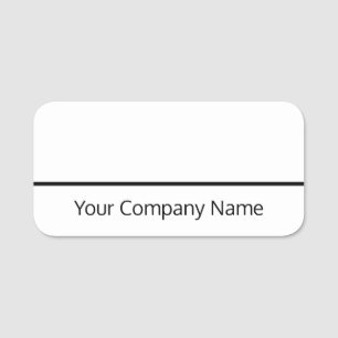 Trocknen Sie Löschen-Namensschild für Angestellt Namensschild