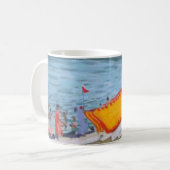 Trocknender Sari Pushkar Kaffeetasse (Vorderseite Links)