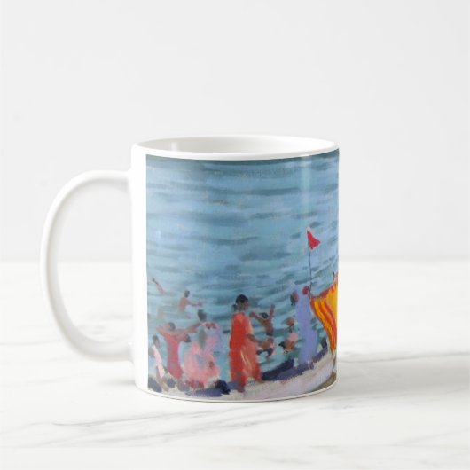 Trocknender Sari Pushkar Kaffeetasse (Links)