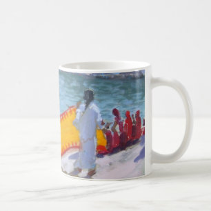 Trocknender Sari Pushkar Kaffeetasse