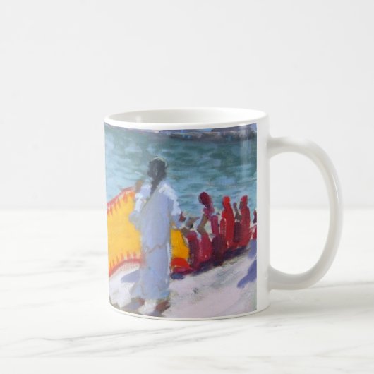 Trocknender Sari Pushkar Kaffeetasse (Rechts)