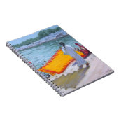 Trocknender Sari Pushkar Notizblock (Rechte Seite)