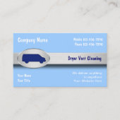 Trockner Entlüftungskarten Visitenkarte (Vorderseite)