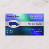 Trockner Entlüftungskarten Visitenkarte (Vorderseite)