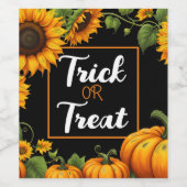 Trödel- oder Leckerbissen für Halbpensionswein Weinetikett (Einzelnes Label)