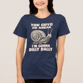 Trödel Tri-Blend Shirt (Vorderseite)