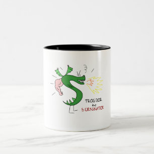 Trogdor Der Burninator  Zweifarbige Tasse