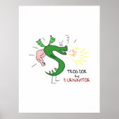 Trogdor The Burninator Poster (Vorne)