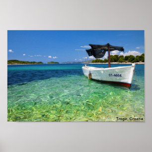Trogir, Kroatien Poster