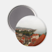 Trogir-Panorama 1 Magnet (Vorderseite/Rückseite)