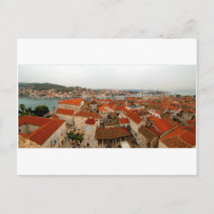 Trogir-Panorama 2 Postkarte
