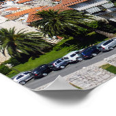 Trogir seafront promenade - Dalmatia, Croatia Poster (Ecke)