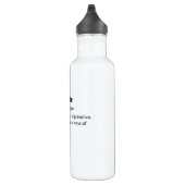 Troglodyte - Höhlenforschung mit sonniger Definiti Edelstahlflasche (Rechts)