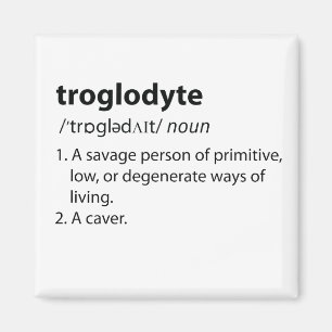 Troglodyte - Höhlenforschung mit sonniger Definiti Magnet