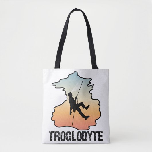 Troglodyte - Höhlenspelunkologie Tasche (Vorderseite)