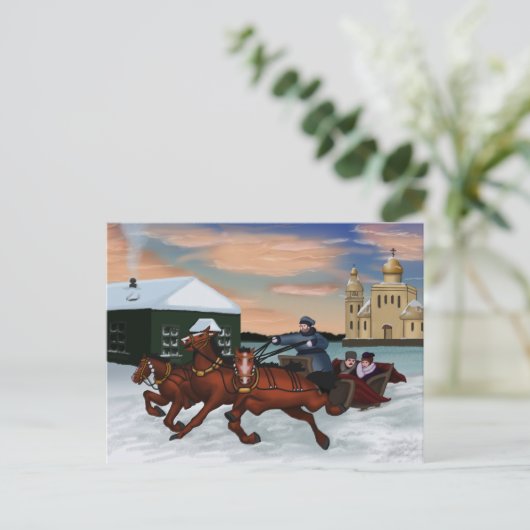 Troika Postkarten (Stehend Vorderseite)