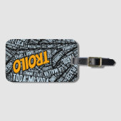 Troilo Tango Gepäckanhänger (Vorderseite (Horizontal))