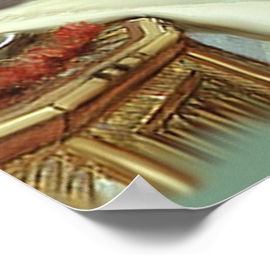 Trois Amis Poster (Ecke)