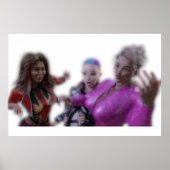 Trois Drôles de Dames Poster (Vorne)