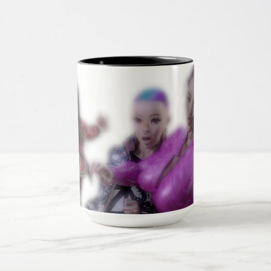 Trois Drôles de Dames Tasse (Zentrum)