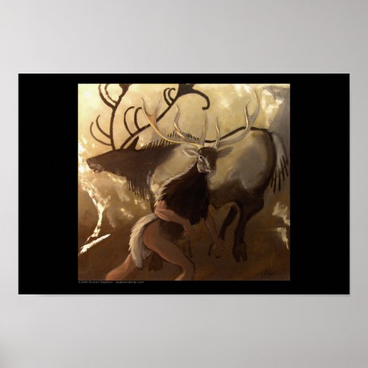 Trois Frères Shaman Poster (Vorne)