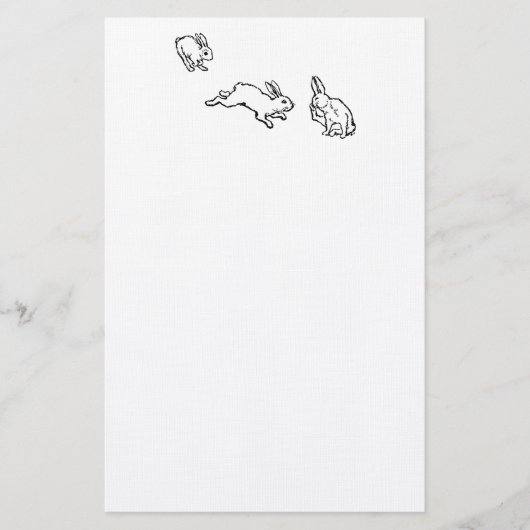 TROIS LAPINS BRIEFPAPIER (Vorderseite)