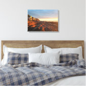 Trois-Pistoles Sunset Leinwanddruck (Insitu (Schlafzimmer))