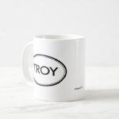 Troja Kaffeetasse (Vorderseite Links)