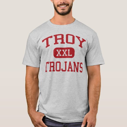 Troja - Trojan - Mittelstufe - Troja Ohio T-Shirt (Vorderseite)