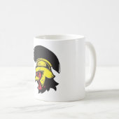 Trojan Chicken Warrior Kaffeetasse (VorderseiteRechts)