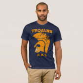 Trojan - grundlegendes Kleid der T der Männer T-Shirt (Vorne ganz)