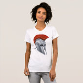 Trojan Helmet Womens T - Shirt (Vorne ganz)