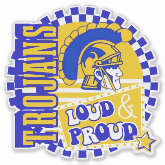 Trojaner Aufkleber (Vorderseite)