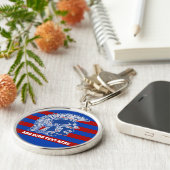 Trojaner Kenosha Wisconsin Schlüsselanhänger (Seite)