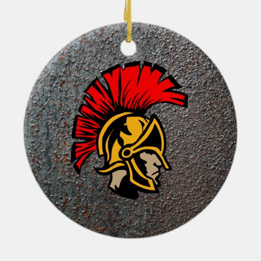 Trojaner Keramik Ornament (Hinten)