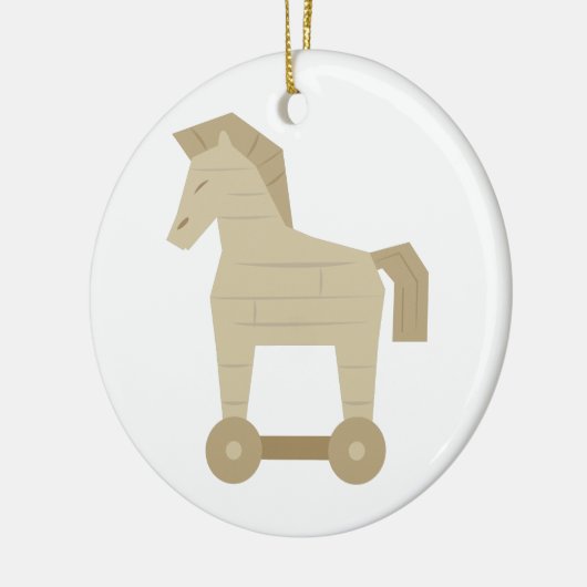 Trojaner Keramik Ornament (Links)