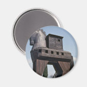 Trojaner Magnet (Vorderseite/Rückseite)