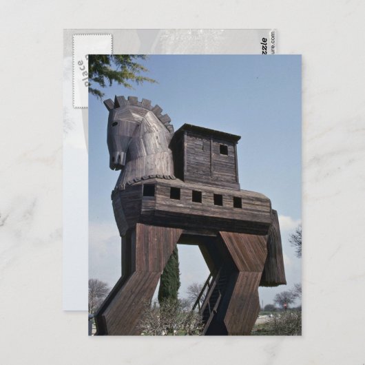 Trojaner Postkarte (Vorne/Hinten)