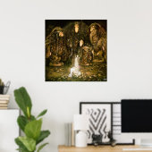 Troll, 1915 von John Bauer Poster (Heimbüro)