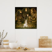 Troll, 1915 von John Bauer Poster (Küche)