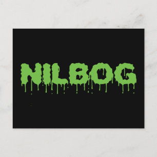 Troll 2 NILBOG Postkarte